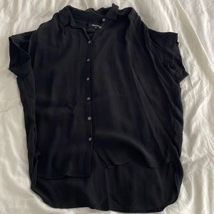 Madewell short sleeve blouse